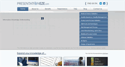 Desktop Screenshot of presentationeze.com